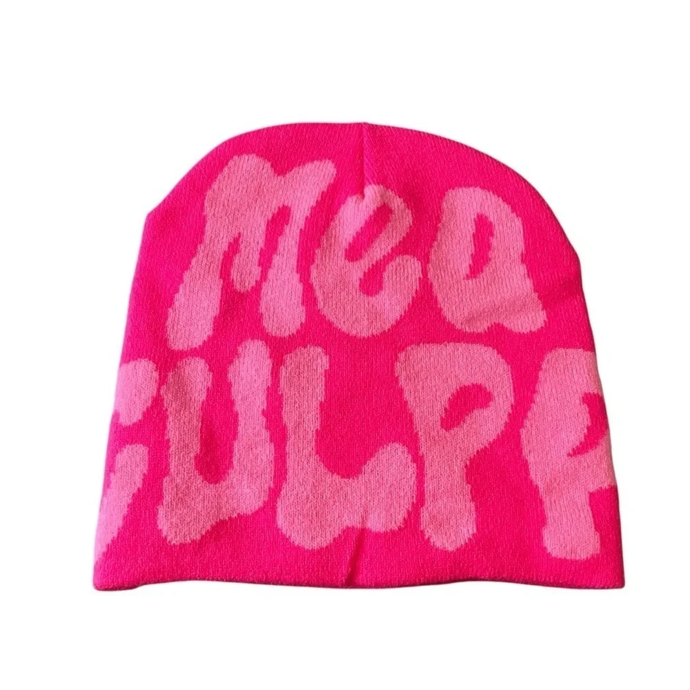 New Kids Highlighter Pink Beanie Hat